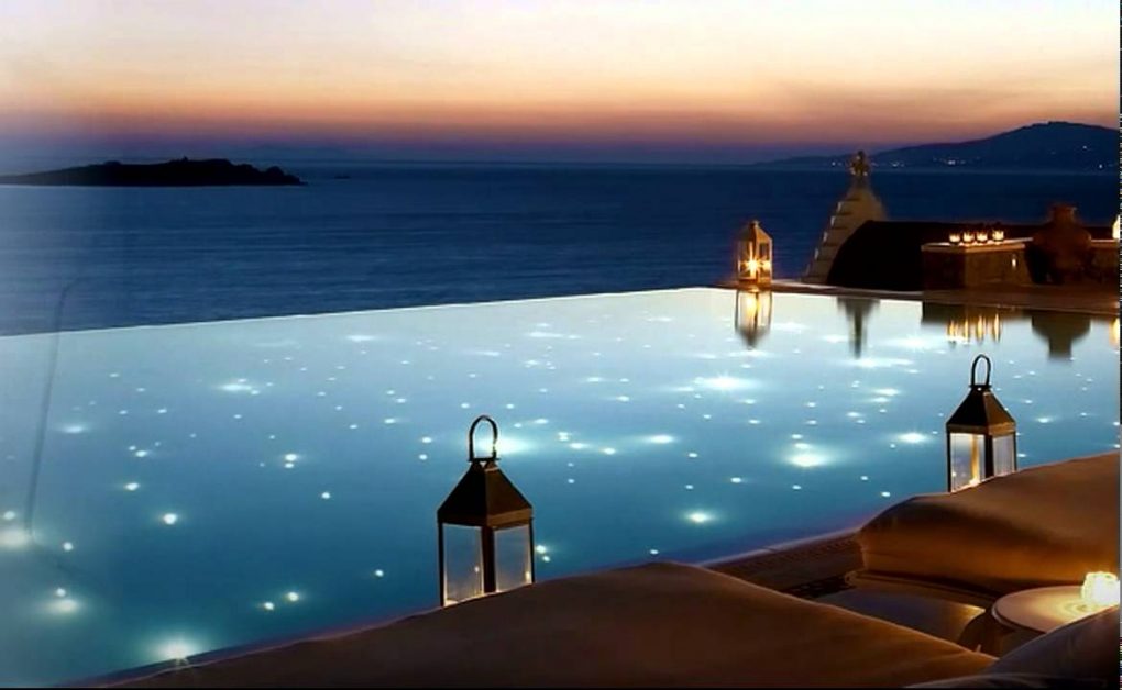 Lampu Fiber Optic untuk Kolam